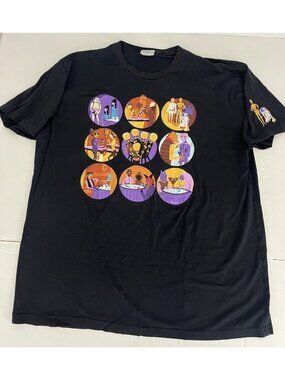 WonderGround Gallery Star Wars Characters Cantina Scene Black T Shirt  Shag XL